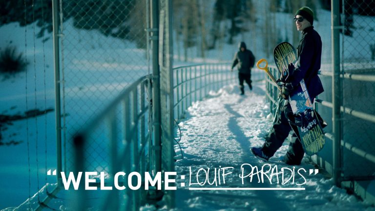 ADIDAS SNOWBOARDING WELCOMES – LOUIF PARADIS