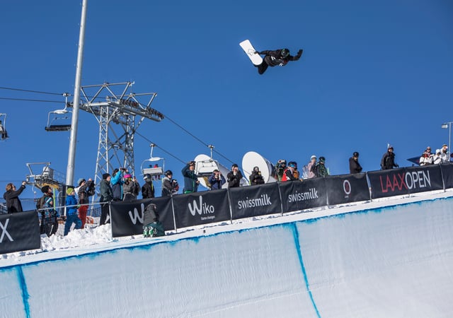 SEMIFINALES DE HALFPIPE LAAX OPEN 2017