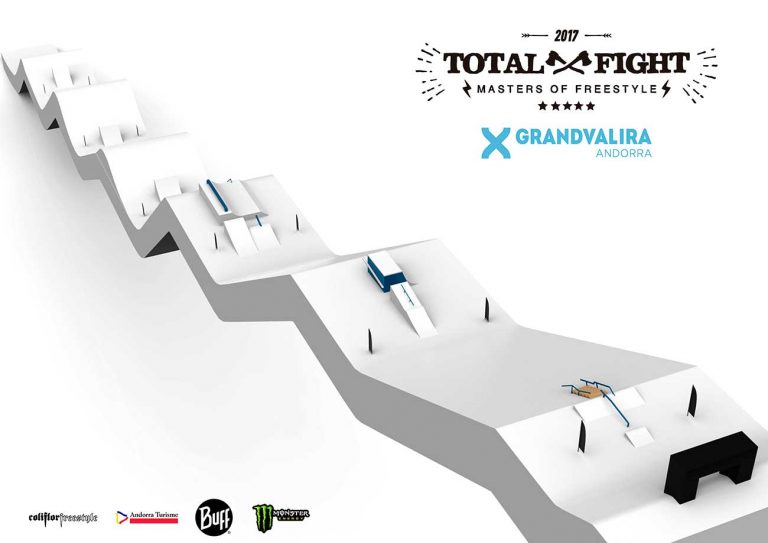 ESTE SERÁ EL SLOPESTYLE DE LA TOTAL FIGHT 2017