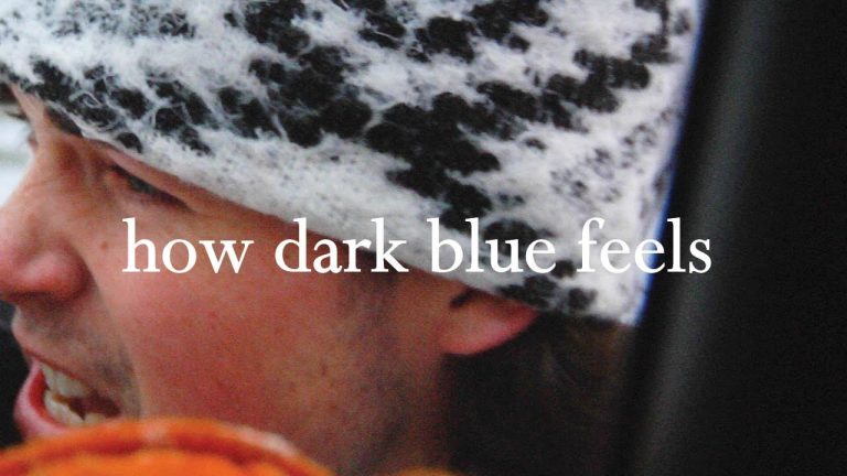 how dark blue feels