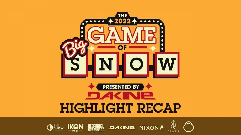 GAME OF BIG SNOW 2022