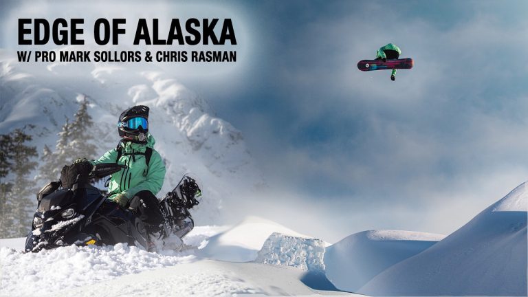 snowboarding in alaska