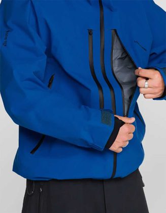 chaqueta volcom guch 3l goretex